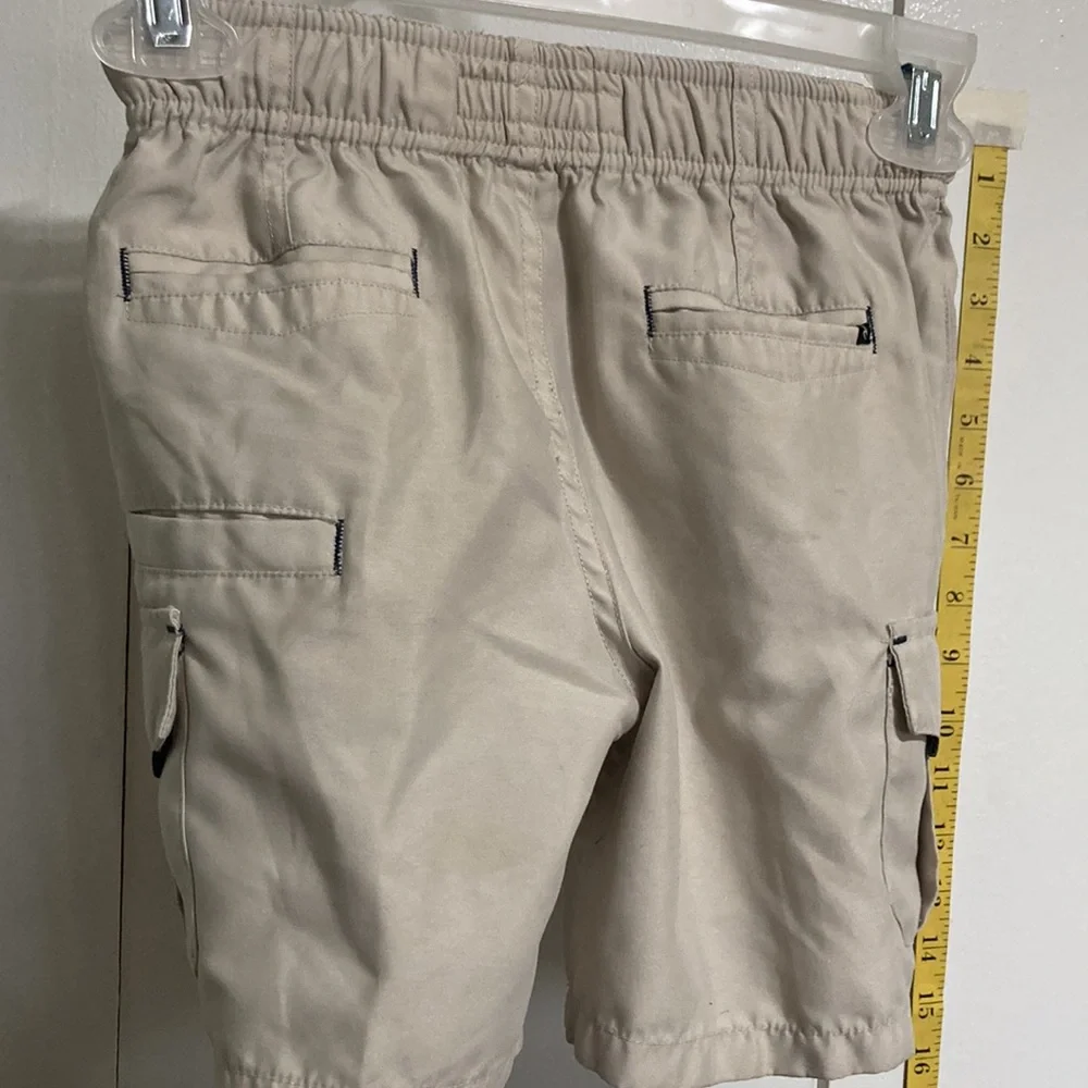 RIPCURL Boys Surf Walking Hiking Camping Khaki Cargo Shorts Boys Size 2